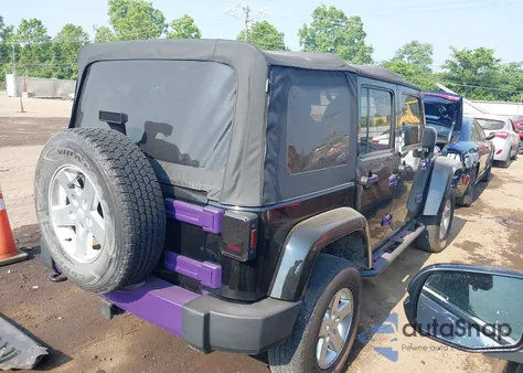 2014 Jeep Wrangler Unlimited Sahara из США, поврежденный, VIN 1C4BJWEG6EL217945